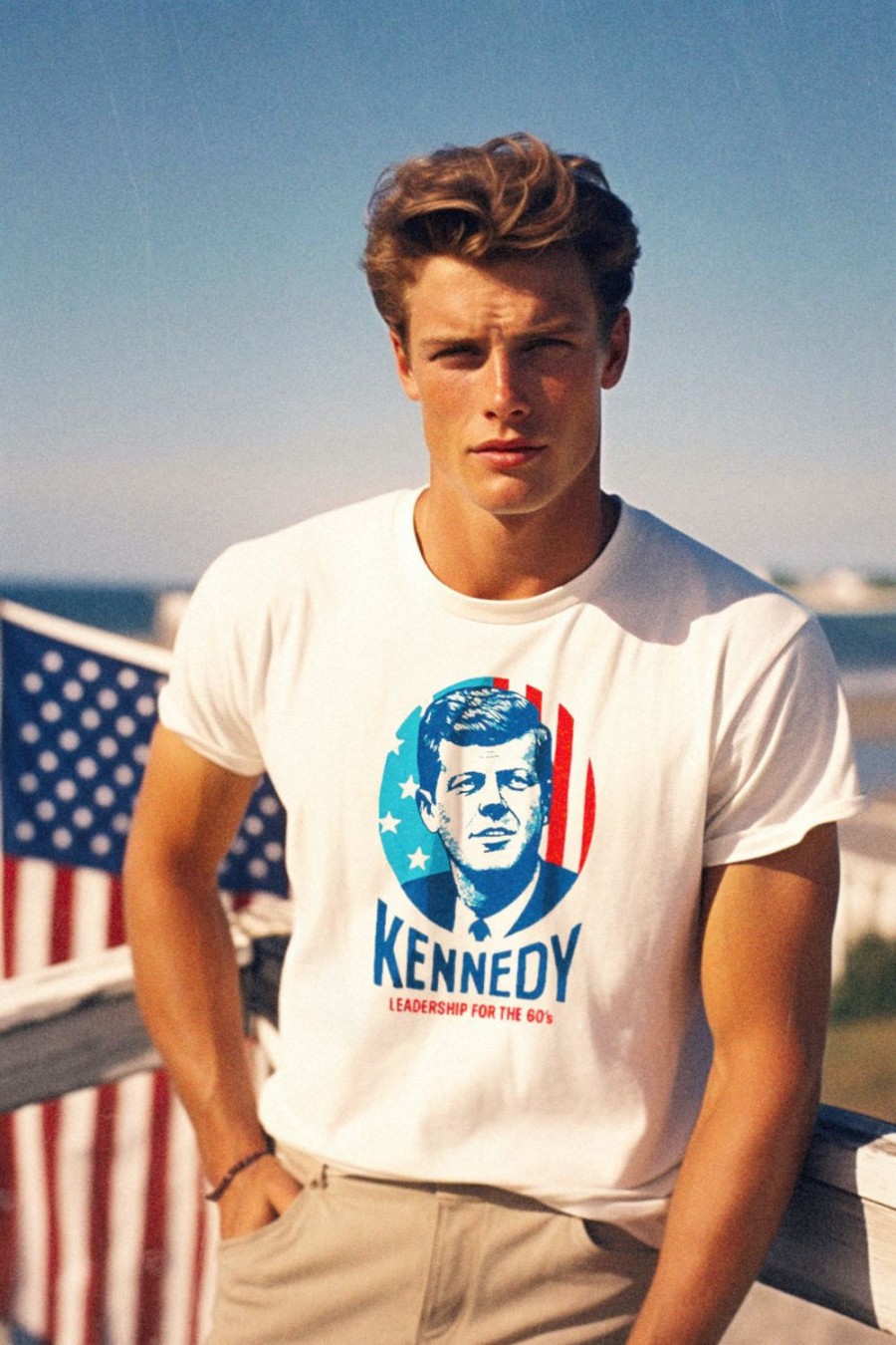 Kiel James Patrick Kennedy Leadership For The 60'S T-Shirt Online