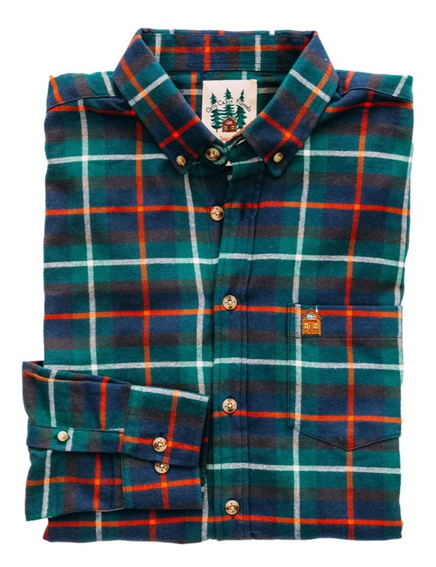 Kiel James Patrick Camden Harbor Flannel Shirt - Men'S New