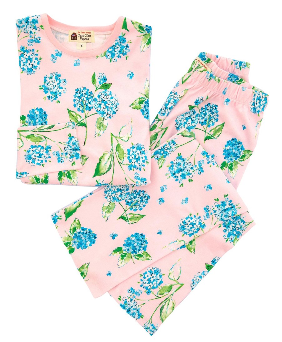 Kiel James Patrick Hydrangea Garden Long Sleeve Pajama Set Best