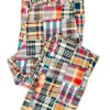 Kiel James Patrick Hyannis Patchwork Madras Pants Hot