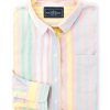 Kiel James Patrick Bahama Breeze Striped Oxford Wholesale