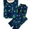 Kiel James Patrick Snowy Night Kid'S Pajamas Wholesale