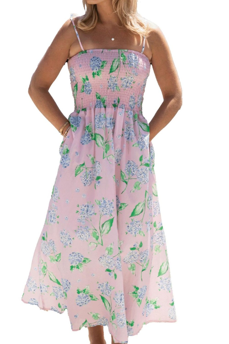 Kiel James Patrick Hydrangea Garden Dress Wholesale