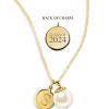 Kiel James Patrick World'S Your Oyster Gold Necklace --Class Of 2024 Online