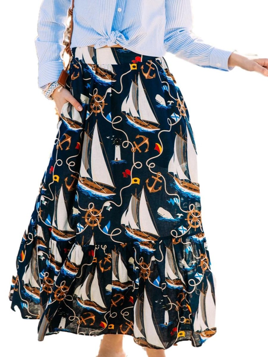 Kiel James Patrick New England Mariner Skirt Online