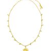 Kiel James Patrick Sunflower Bead Chain Necklace Hot