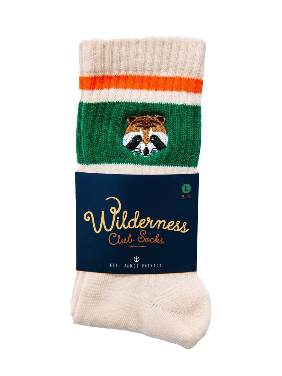 Kiel James Patrick Raccoon Wilderness Kids Socks New