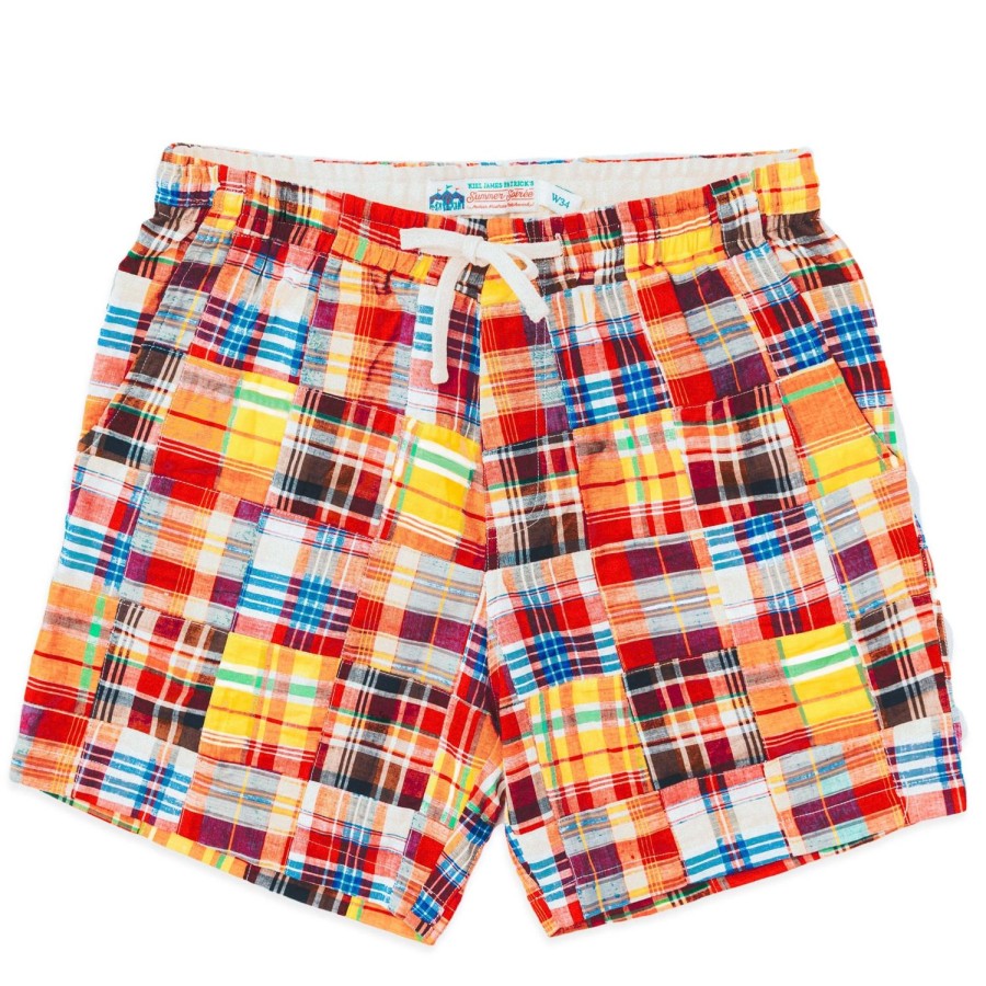 Kiel James Patrick Nantucket Drawstring Madras Shorts Online