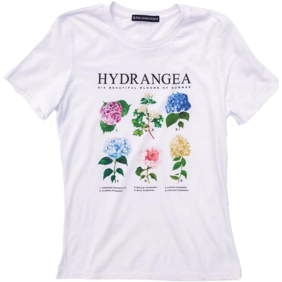 Kiel James Patrick Hydrangea Blooms T-Shirt- Women'S Best