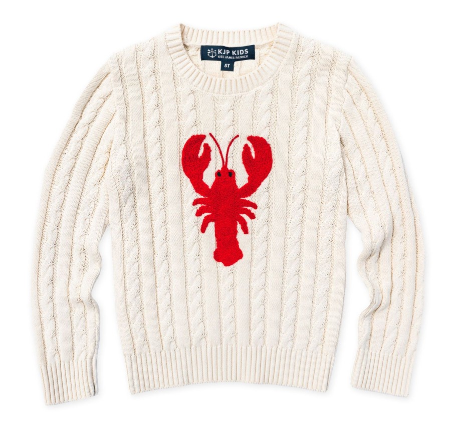 Kiel James Patrick Lobster Cable Knit Kids Sweater Best