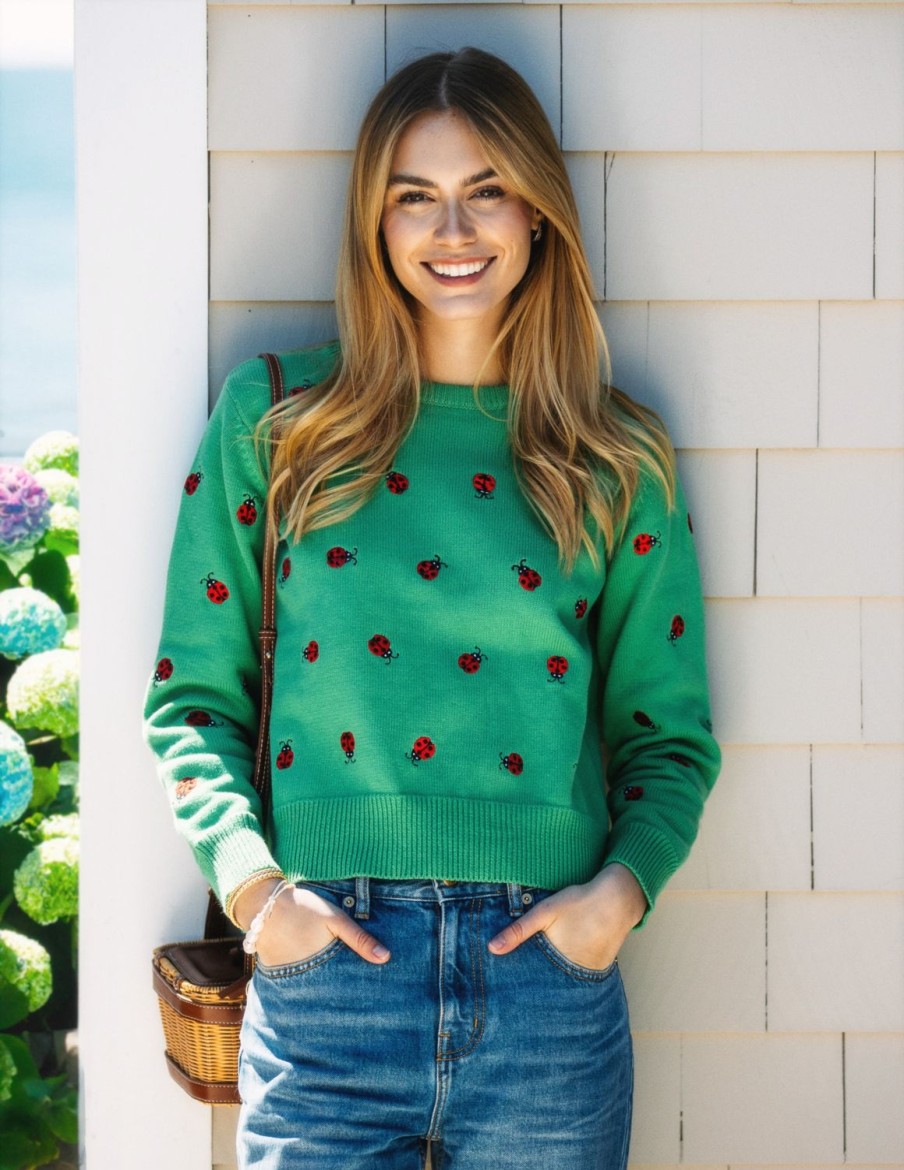 Kiel James Patrick Garden Ladybug Sweater Best