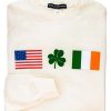 Kiel James Patrick Irish American Sweatshirt - Cream Online