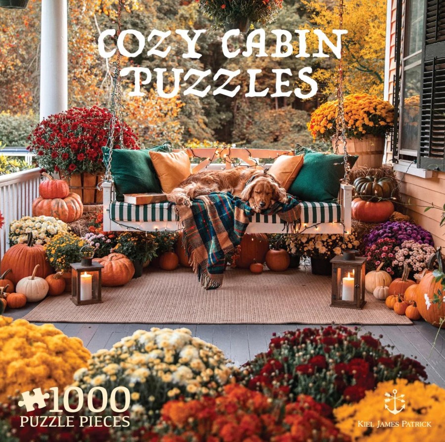 Kiel James Patrick Cozy Autumn Porch Puzzle Hot