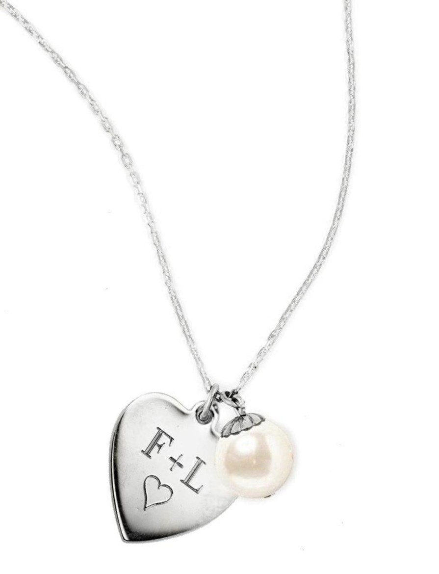 Kiel James Patrick I Heart Pearls Mom-O-Gram (Sterling Silver) Online