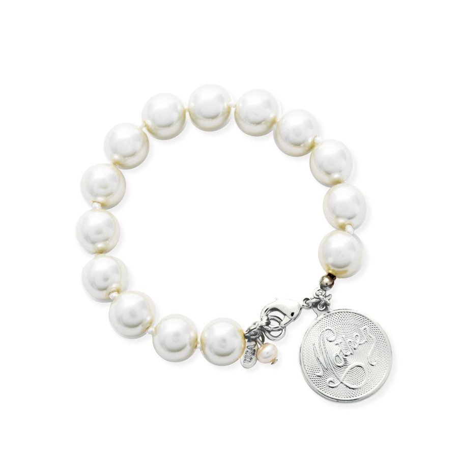 Kiel James Patrick Mother Pearl Bracelet Hot