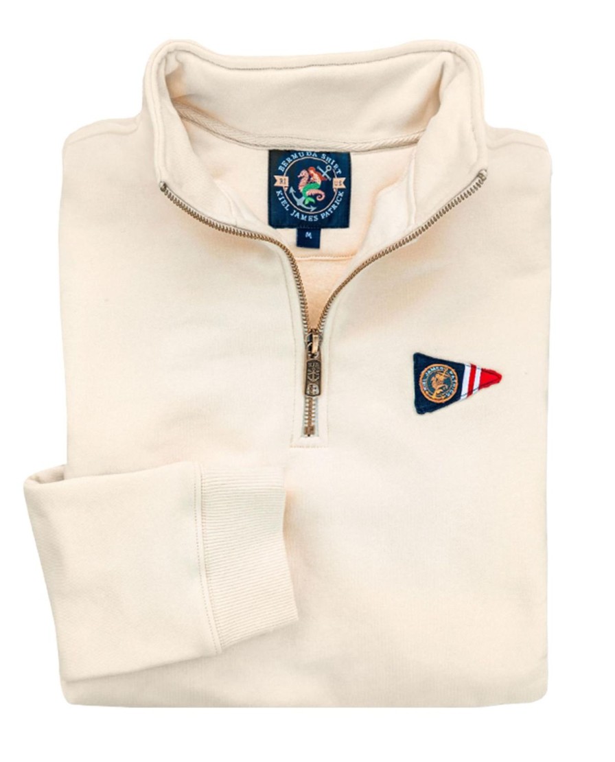 Kiel James Patrick Bermuda Sails Quarterzip (Men'S) Clearance