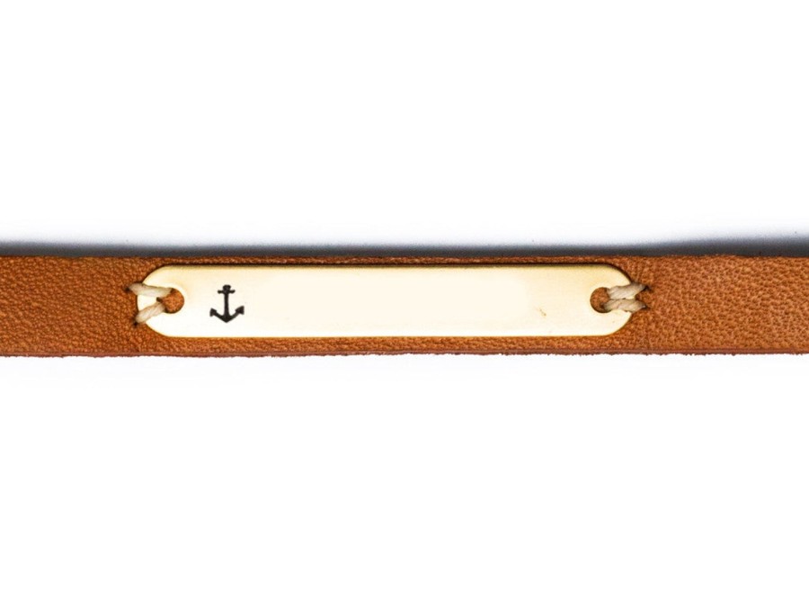 Kiel James Patrick Sailor Tattoo Bracelet - Tan Wholesale