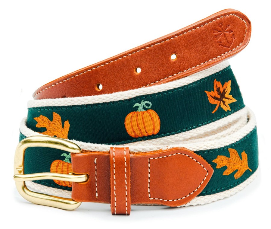 Kiel James Patrick Fall Foliage Ribbon Belt Hot