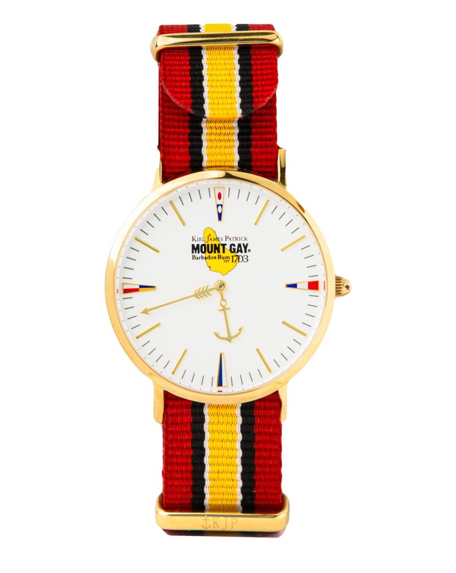 Kiel James Patrick Mount Gay Rum Red Cap Adventurer Timepiece Clearance