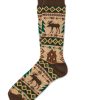 Kiel James Patrick Cozy Cabin Moose Socks Wholesale