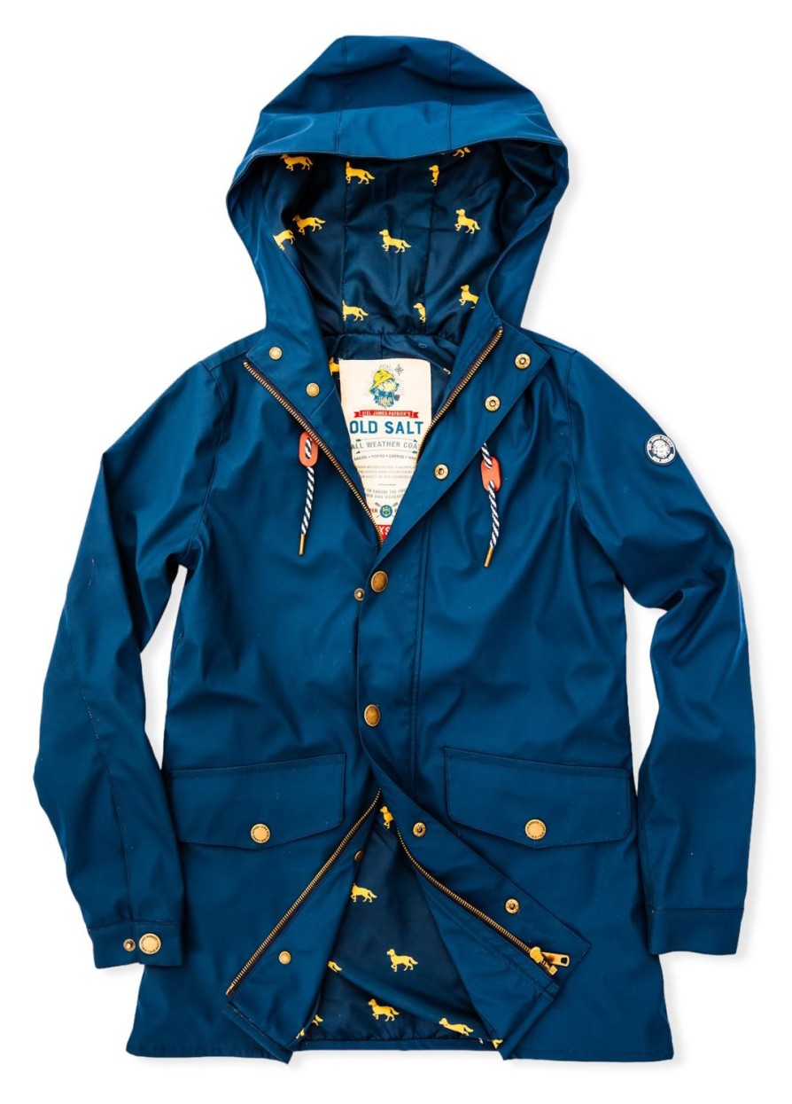 Kiel James Patrick The Old Salt Navy Raincoat- Men'S Clearance