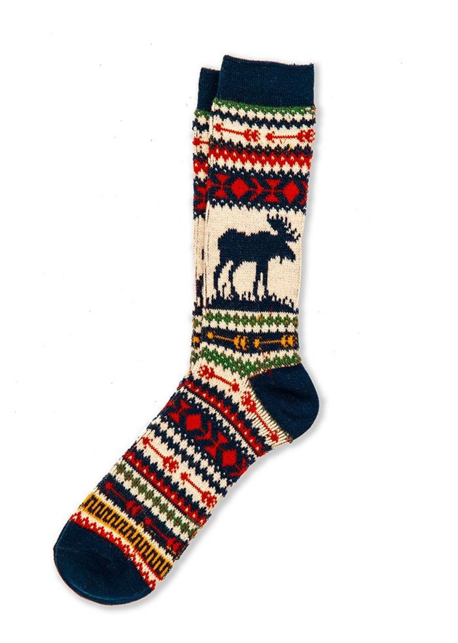 Kiel James Patrick Moose Isle Sock New