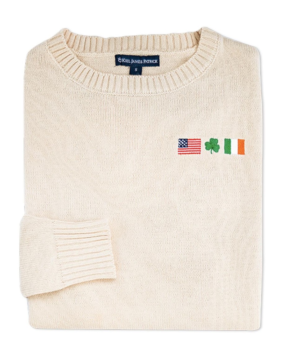 Kiel James Patrick Embroidered Irish American Sweater (Men'S) Clearance