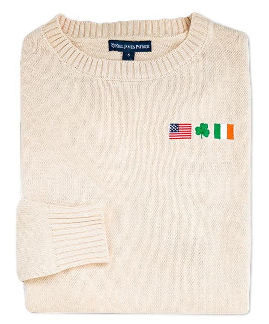 Kiel James Patrick Embroidered Irish American Sweater (Men'S) Clearance