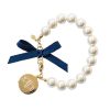 Kiel James Patrick Classy Girls Wear Pearls Monogram Bracelet New