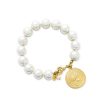 Kiel James Patrick Mother Pearl Bracelet New