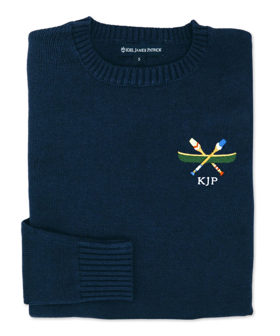 Kiel James Patrick Squam Lake Canoe Monogram Sweater (Men'S) Clearance