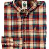 Kiel James Patrick Apple Cinnamon Flannel Shirt Clearance