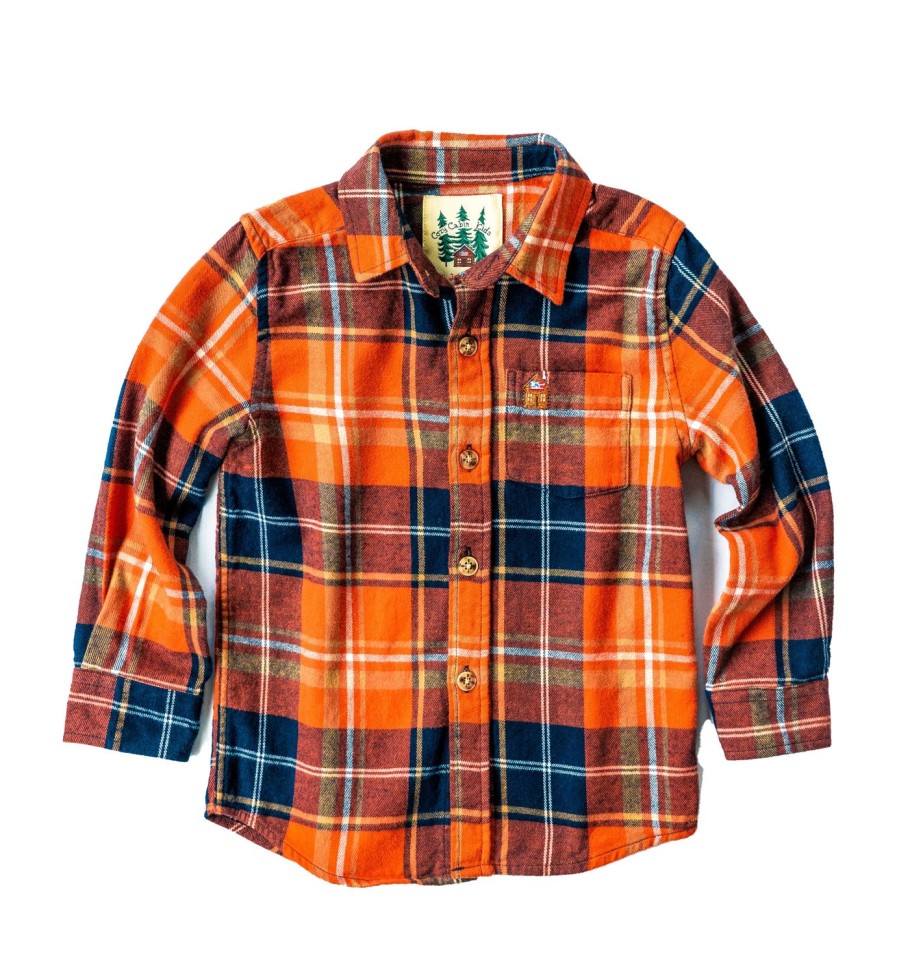 Kiel James Patrick Shenandoah Sunset Kids Flannel Shirt Wholesale