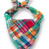 Kiel James Patrick Newport Patchwork Madras Bandana Hot