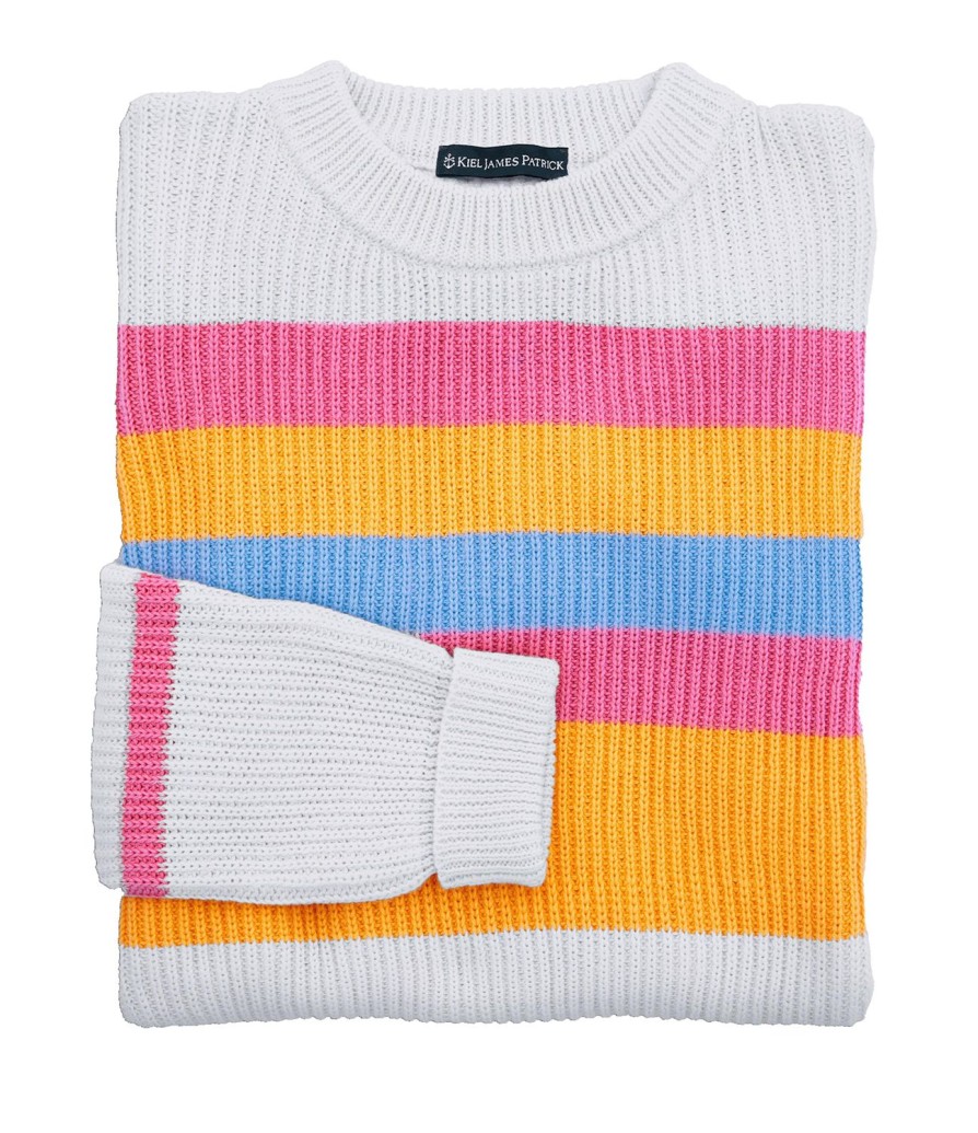 Kiel James Patrick The Sunset Striped Sweater New